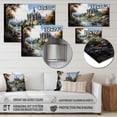 thumbnail image 4 of Designart "Castles captivate Stronghold III" Architecture Metal Wall Decor, 4 of 5