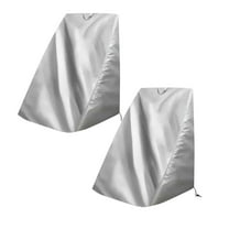 Garden Hose Reel Cart Cover Outdoor Hose Cart Covers For Hose Reel Cart All Season Sun 26X25X34inch Outdoor Portable Water Proof Garden Hose Reel Protective Cover With Drawstring Practical 2PCS