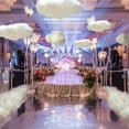 thumbnail image 2 of STRANDCHIC 1Pcs Cloud Decor for Ceiling White Simulation Cotton Hanging Decoration 47x15x23in, 2 of 8