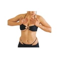 thumbnail image 3 of Txlixc Conjunto de tres piezas para mujeres, halterneck blusa hueca sin mangas + Thong + falda corta Txlixc moda, 3 of 9