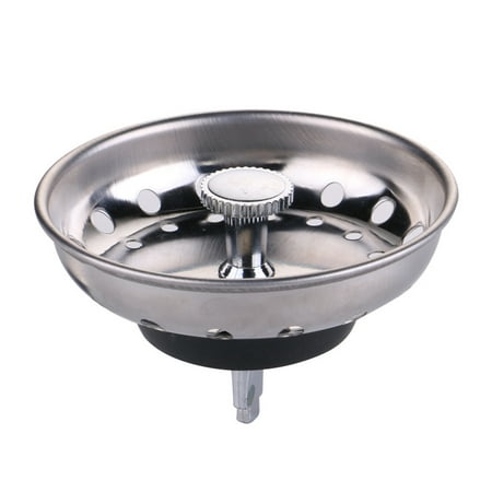 

NICEXMAS Stainless Steel Kitchen Sink Strainer Cover Garbage Stopper Waste Plug Sink Filter Hair Catcher Cover Silver