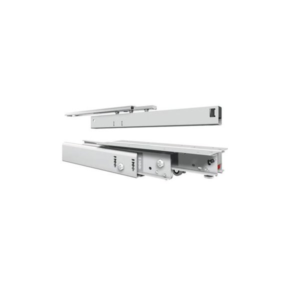 22 in. No. 450 Pantry Out Slide Pull, White