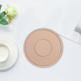 thumbnail image 3 of YAOMOBB Dessous de Verre de Qualité Alimentaire Dessous de Verre Moderne en Silicone Résistant à la Chaleur Antidérapant Protection de Table de Comptoir de Cuisine Rond Mug Café Thé Tasse Pot Support Tapis Dessous de Verre en Silicone, 3 of 7