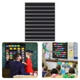 thumbnail image 2 of Ruiboury Teaching Pocket Chart Hanging Pocket Chart Learning Cards Holder For Classroom Home Training Institutions Black, 2 of 6