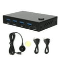thumbnail image 1 of 2 puertos HDMI KVM Switch Audio Video Adaptador HUB/HDMI/KVM Switch Box para ratón/teclado, 1 of 8