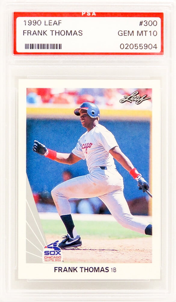 その他 1988 CAPE COD FRANK THOMAS BGS 9.5 GEM 1995 Pinnacle Frank Thomas #302 PSA 10 GEM MINT on Fanatics
