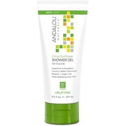 4 Pack - Andalou Naturals Uplifting Shower Gel, Citrus Sunflower 8.50 oz