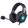 thumbnail image 1 of ONIKUMA Laptop K8 Gaming Headset Wired PC Gamer Estéreo Gamer Auriculares Micrófono Luces LED Auricular Eigraketly EL0624-02B, 1 of 2