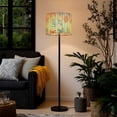 thumbnail image 5 of 2pcs Set Drum Lampshades (13"x 13"x 10"), La dolce vita Fabric Lamp Shades, Large Replacement Shades for Table, Floor, and Pendant Lamps, Simple Assembly Needed., 5 of 8