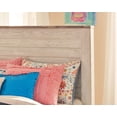 thumbnail image 4 of Bowery Hill Contemporary Adjustable Full Panel Headboard in White, 4 of 9