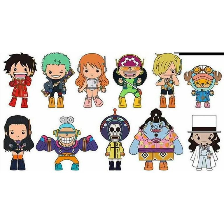 3D Figural Keyring One Piece Series 6 Mystery Box (24 Packs