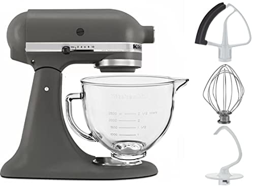 gray kitchenaid hand mixer
