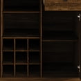 thumbnail image 6 of Castle Place Rustic Sideboard Buffet Cabinet, Brown, 6 of 11