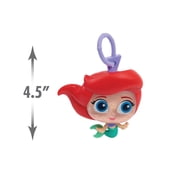 Disney Doorables Tag-A-Longs Ariel Wearable Figure and Charms Series 1, Styles May Vary, Officially Licensed Kids Toys for Ages 5 Up, Gifts and Presents