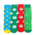 thumbnail image 4 of Calcetines de algodón de Super Mario Bros Anime, regalo de Navidad, figuras de acción, juguetes, Luigi, Yoshi, estrellas, medias con forma de hongo, regalos de cumpleaños para niños, 4 of 5