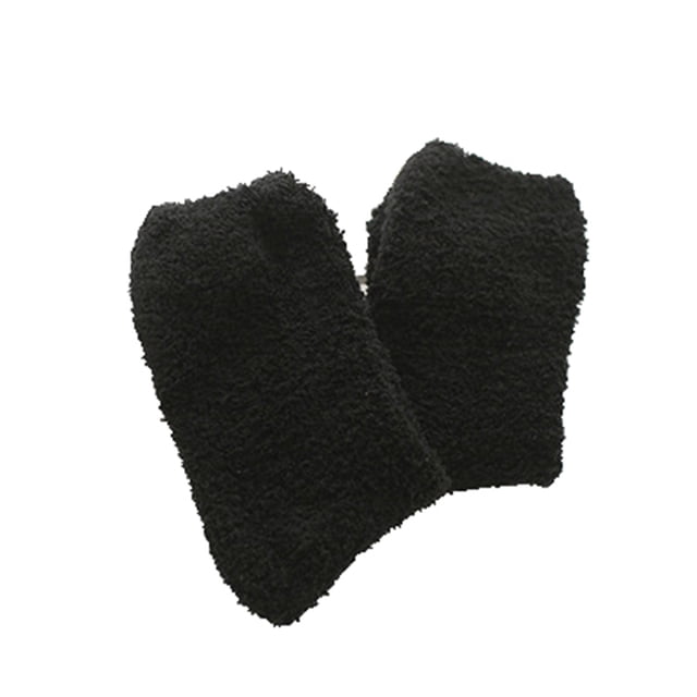 Smilepp Women Coral Fleece Socks Warm Thick Ankle Socks Long Midi Low Lined Slipper