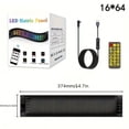 thumbnail image 6 of [RGB Programmable LED Sign] Wireless APP Control RGB Programmable Flexible LED Sign -Bright and Durable LED Strip Lights with Scrolling Text,DIY Pattern Design for Cars, Taxi, Store,Concert, Birthday, 6 of 14