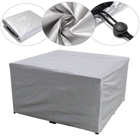 Steel Frame Patio Cover Large Capacity Waterproof Furniture Table Sofa Chair Cover Garden Outdoor Patio Protector ()