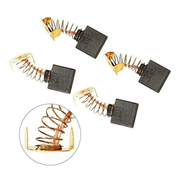 4Pcs Carbon Brushes For Cb204 Cb-204 Ga9050 Ga9067 9069 191957-7 For Angle Grinder Power Tools Accessories Fangkenuo