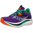 thumbnail image 2 of Saucony Womens Endorphin Pro 2 Running Shoe 7.5 Concord/Jade, 2 of 5