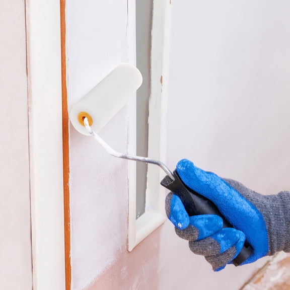 LOLIPPYY 10 Pcs Household Paint Roller Covers Low Density for Painters DIY Projects