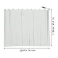 thumbnail image 2 of SWETRACE 2Pcs Fireplace Screen Panels Iron With High Temperature Resistance For Homeowners, 2 of 8