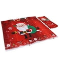 thumbnail image 3 of Polyester Fibre Table Cloth Chair Covers Set Christmas Decoration Kitchen Dining Table Cover Festive Decoration, 3 of 8