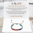 thumbnail image 5 of SUSHANG Natural Stone Hand-Woven Bracelet Colorful Natural Stone Beaded Bracelet Sweet Gift Crystal Bracelet Is The for Friends Boys and Girls Let Crystal Bracelet Witness Your Beautiful Friendship, 5 of 9