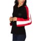 thumbnail image 1 of INC Womens Colorblocked Sudadera con Capucha, Negro, Pequeño, 1 of 2