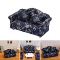 thumbnail image 4 of Madera Mini Sofá doble individual y muebles de cojín 1:12 Sunnimix Azul, 4 of 8