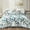 Blue, variant on Whale Flotilla 3-Piece King Comforter Set, Soft Reversible Bedding Comforter Sets, Patchwork Printed Down Alternative Comforter Duvet for All Seasons, Grey