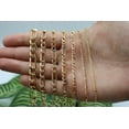 thumbnail image 4 of 14K Gold Handmade Italian Figaro Chain, 14kt Gold Chain, Real Gold Chain, 2mm 2.5mm 4.5mm 5mm 6mm 8mm Figaro Chain, Genuine 14K Gold Chain, 4 of 9