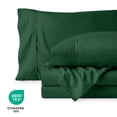thumbnail image 6 of Bare Home 22" Extra Deep Pocket Sheet Set - Premium 1800 Collection - Ultra-Soft - King, Forest Green, 6 of 8
