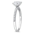 thumbnail image 4 of Created Forever Women's 1 1/6ct TW Lab Grown Diamond 14k White Gold Solitaire Engagement Ring, 4 of 10