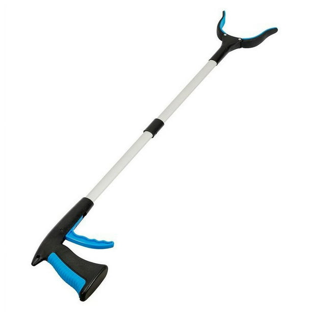 Herramientas de agarre, herramienta de recogida para personas mayores, discapacitados, arriba y abajo, conveniente, para agarrar el suelo, recoger basura, arena de jardín - azul Sailing Electrónica