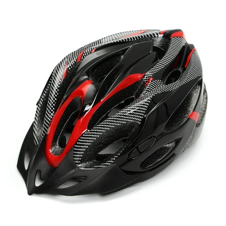 Safety Adjustable Bicycle Bike Adult Helmet Cycling Road Carbon Visor Mountain for Mens Women Boys (Best Road Bike Helmet)