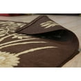 thumbnail image 3 of EORC Brown Handmade Afghan Wool Transitional Turkish Knot Rug, 9'1 x 12'2-Color:Brown,Material:Wool, 3 of 4