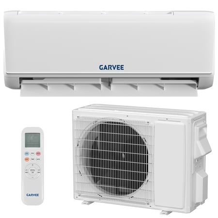 Garvee 24000 BTU Smart Split Air Conditioner - SEER 19 WiFi Enabled, 230V Energy Efficient AC with R32 Refrigerant, Cooling & Heating for Large Rooms and Home Office