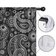 thumbnail image 4 of Blackout Kids Curtains,Paisley Pattern Childrens Insulated Curtains Set Of 2,Bedroom Essentials,Toddler Room Decor 42"x84"(106x213cm), 4 of 4