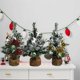 thumbnail image 1 of onlyliua Artículos En Liquidación Paqueta de Minibares En Navidad Pequeños y Adornos de Navidadeños En Hogar Adornos de Decoración de Escenas Navidadeñas Miniárbol de Navidad En Escritorio, 1 of 6