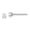 White, variant on Fine Jewelry 14K White Gold 3mm Pink Cubic Zirconia Stud Earrings for Women