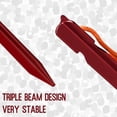 thumbnail image 3 of Estacas para Tienda Grassman Paquete de 16 Unidades de 23 cm, Resistentes con Cuerdas Reflectantes, 3 of 7