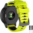 thumbnail image 1 of wonima11 Watch Band for Garmin Forerunner 245/Forerunner 645/Forerunner 55/Vivoactive 3/Vivoactive 5/Venu SQ/Venu 2 Plus, 20mm Quick Release Silicone Replacement Band, 1 of 1