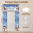thumbnail image 2 of Polyethylene Fabrics sets for Photography Cosmetics or Jewelry Shooting or ID Photo Background Snowman 1800x360mm, 2 of 7