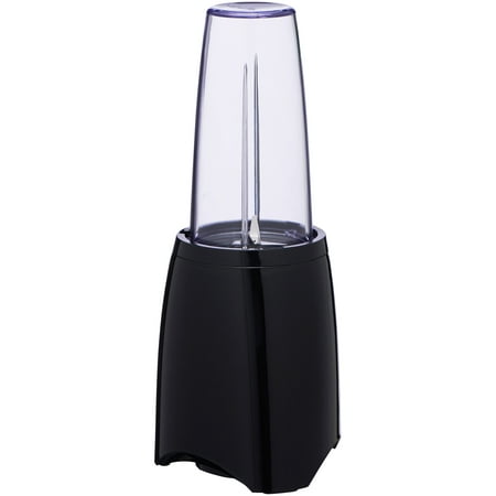 Mainstays Black Personal Blender with Blend-and-Go Travel (Best Travel Blender For Smoothies)
