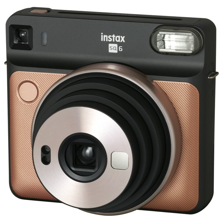 FUJIFILM チェキ SQUARE SQ6 ブラッシュゴールド INS SQ 6 BLUSH GOLD mxn26g8 Fujifilm Instax Square SQ6 Instant Film Camera - Blush Gold