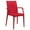 Red, variant on 35 x 16 in. Weave Mace Indoor & Outdoor Chair with Arms, Green
