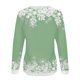 thumbnail image 4 of Pntutb Mujer Otoño e Invierno Impreso Camiseta Suelta Manga Larga Blusa Cuello Redondo Casual tops Pntutb Pntutb-2590, 4 of 6