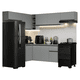 thumbnail image 1 of Cocina Integral Esquinero Modular Madesa Nice 405cm Gris, 1 of 10