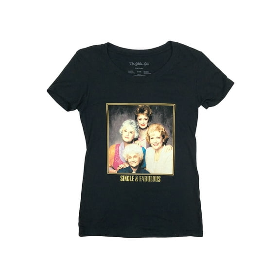 The Golden Girls Single and Fabulous Junior Women's T-Shirt Tee